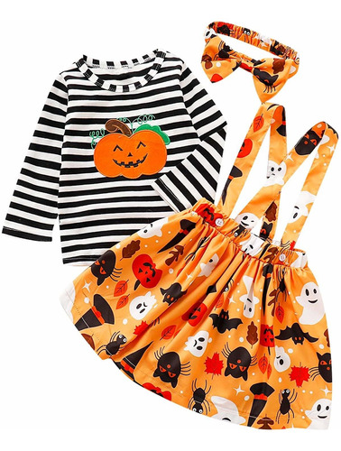 Verdaderamente Un Conjunto De Vestido De Disfraz De Calabaza