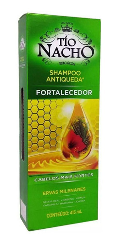 Shampoo Tio Nacho Anti-queda  Fortalecedor 415ml