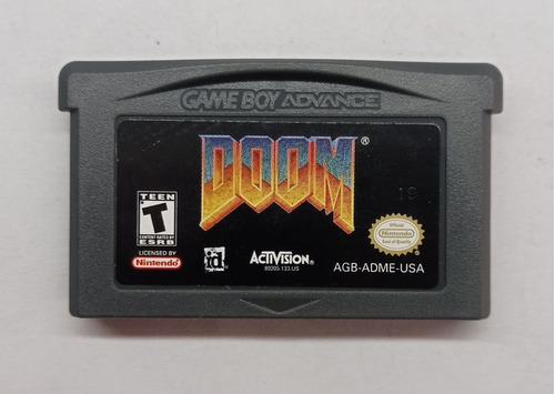 Doom Nintendo Gameboy Advance Cartucho Rtrmx Vj
