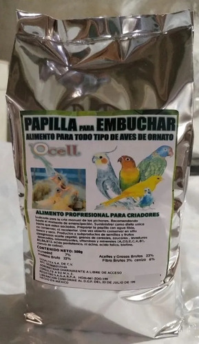 Ocell, Papilla Para Embuchar, 1 Kg.