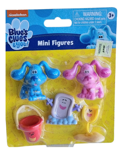 Blue's Clues & You! /blues Clues Mini Figure Set Original