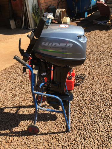 Motor Hidea 15 Hp 2 Tempos Ano 2024 Com Garantia Ate 2027