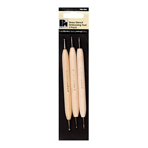 3-piece Embossing Tool, Beige By