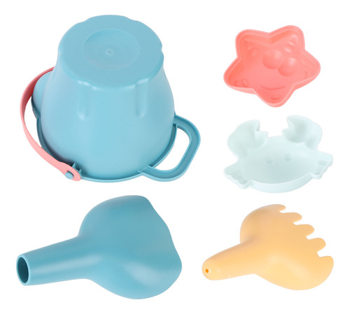 Set De Juegos De Playa Para Niños, Juguete Básico Con Cubo D