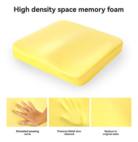 Cojín Ergonómico De Espuma Viscoelástica Para Oficina, Cojín
