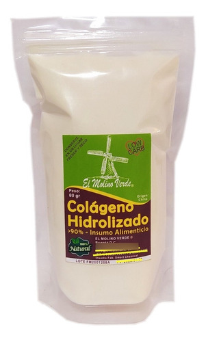 Colágeno Hidrolizado 80gr - g a $202