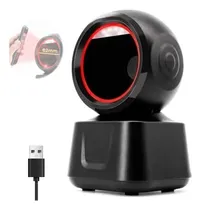 Comprar Lector Codigo De Barras 1d\u002F2d QR Usb Escritorio con Cable USB Color Negro BAKEWAY 110V