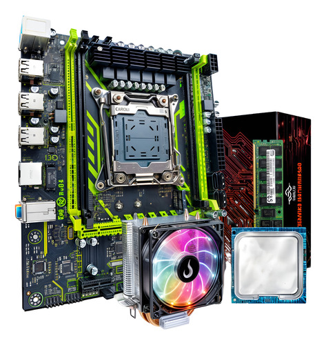 Kit Intel Xeon E5 2650 V4 + X99 + 16gb Memória Ddr4 + Cooler