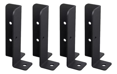Juego De 4 Soportes De Anclaje Postes Valla De Madera, ...