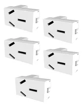 Comprar Modulo Toma Enchufe 20 A Jeluz Platinum Tomacorriente X5
