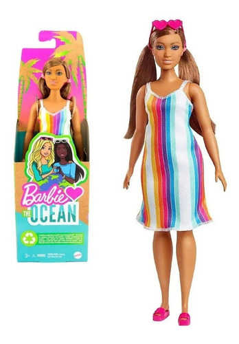Barbie Morenathe Ocean Malibu Aniversario De 50 Anos Grb35