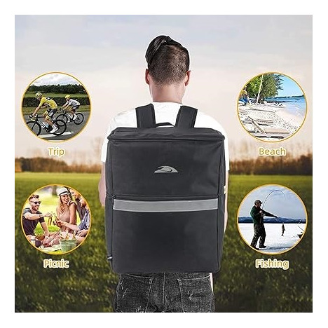 Mochila Para Repartir Comida Chicas Para 4 Bebidas Bolsa
