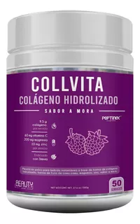 Colágeno Hidrolizado Collvita C/ Vitamina C, Magnesio Y Zinc