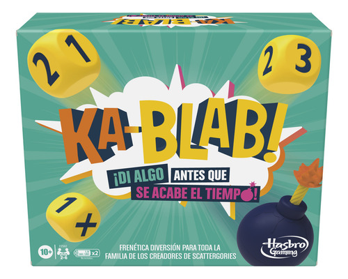 Juego De Mesa De Palabras Hasbro Gaming Ka-blab!
