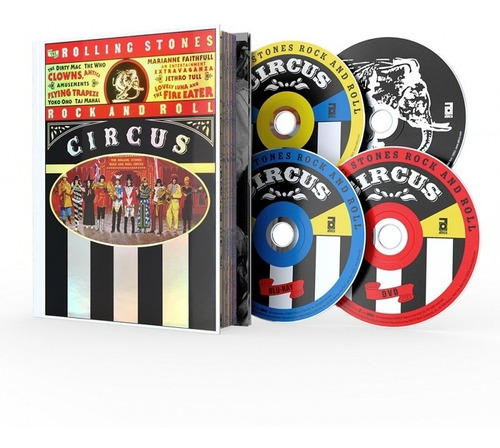Rolling Stones Rock N Roll Circus Deluxe 2 Cd Dvd Blu-ray 