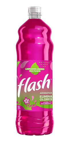 Limpiador Liquido Flash Floral 1 Litro