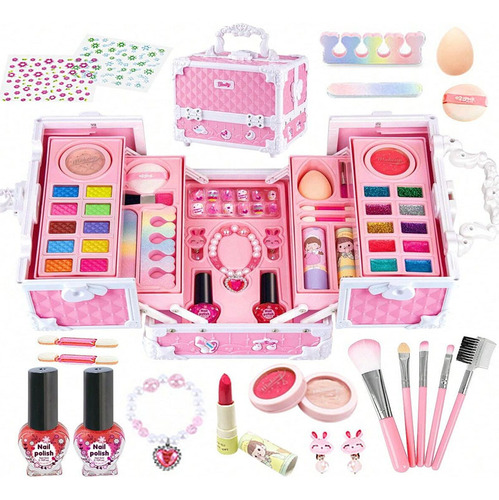 Set De Maquillaje Infantil Lavable, Regalo Para Niños