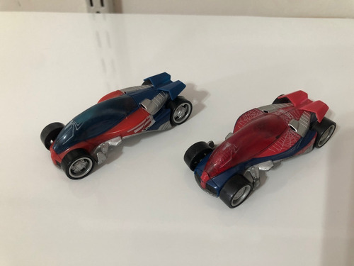 Lote De 2 Majorette Spider Man - Marvel Similar Hot Wheels 