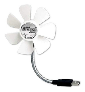 Brisa Usb Móvil De 92 Mm Alimentado Ventilador Portát...