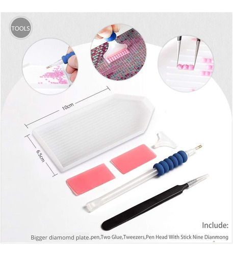 Kit Pintura Con Diamantes 5d Cara De Gato 30x30cm Diy Kit Pintura Con Diamantes 5d Cara De Gato 30x30cm Diy