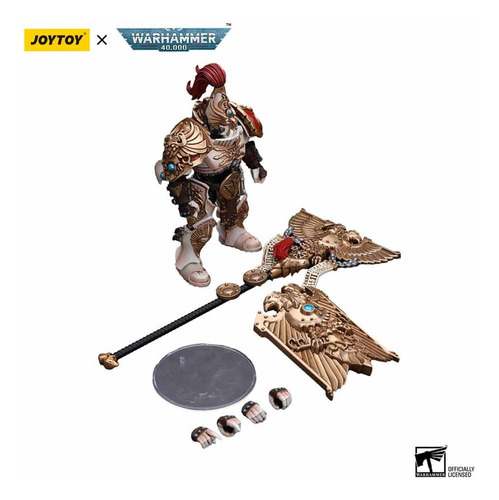 Joy Toy Warhammer 40k Adeptus Custodes Solar Vexilus Praetor
