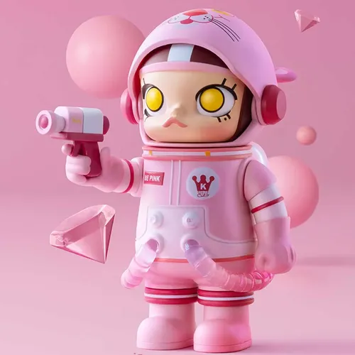 Boneca Mega Space Molly Blind Box Popmart Kennyswork 100