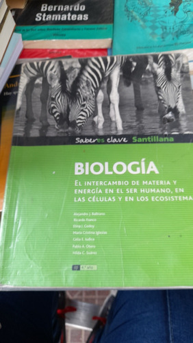 Biología El Intercambio De Materia Saberes Clave Santillana 