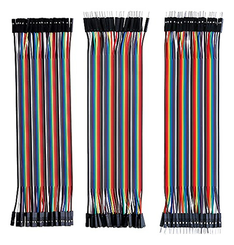 Cables De Puente Mmobiel, Dupont, Multicolores, 120 Unidades