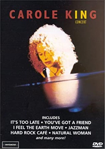 Carole King En Concierto. Dvd En Vivo Edición Especial 1994