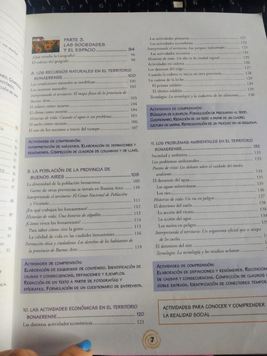 Ciencias Sociales 4 Egb Bonaerense Ptos Cardinales Ed. Aique (Usado)