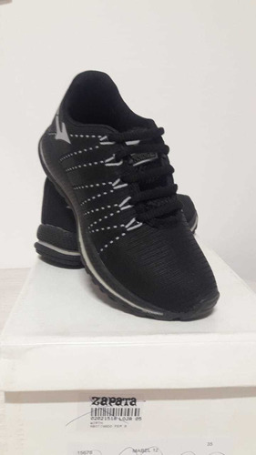 Tenis Infantil Masculino Preto