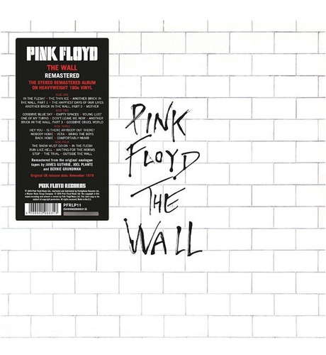 Pink Floyd The Wall Vinilo Sellado Nuevo Musicovinyl