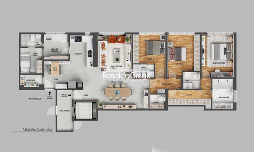Imagem 9 de 22 de Apartamento Á Venda Com 3 Dorms, Perdizes, Sp - R$ 1.63 Mi - V4527