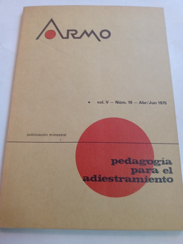 Revista Armo Pedagogía Para El Adiestramiento V 19