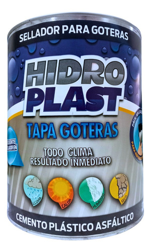 Tapagoteras Cemento Plástico Asfaltico Hidroplast Protexa 4l