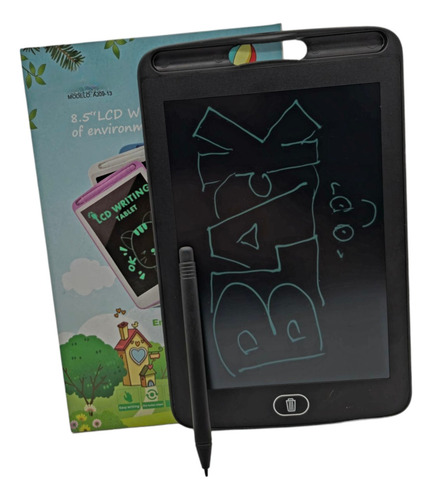 Lcd Pizarron Magico 8.5 Pulgadas Niños Arte Colores Dibujo Mix Colores