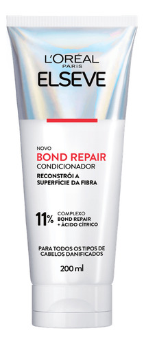 Kit Elseve Shampoo + Cond Bond Repair Cabelos Danificados