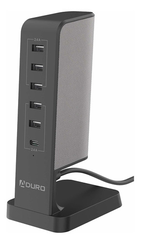 Aduro Estación De Carga Usb Para Múltiples Dispositivos [.