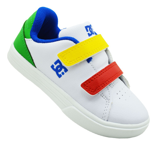 Tenis Dc Shoes Notch Sn V Mx Adbs300368 Htm White/mult