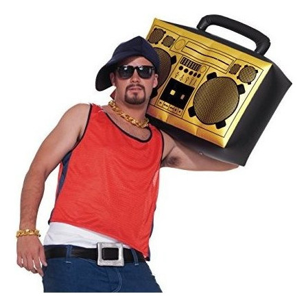 Boom Box Inflable De Hip Hop