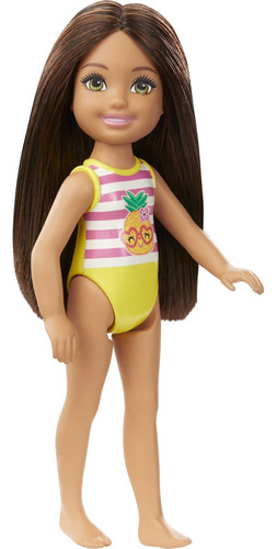 Barbie Club Chelsea - Muñeca De Playa, 6 Pulgadas