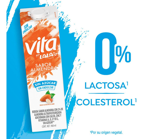 Pack De Bebida Vegetal Almendra Sin Azúcar 12 Pzas Lala