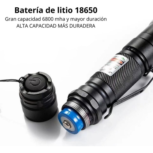 Puntero Laser Cafini - Color Verde - Alcance 2000 Metros