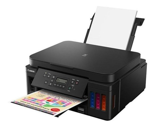 Impresora a color multifunción Canon Pixma G6010 con wifi negra 100V/240V G6010