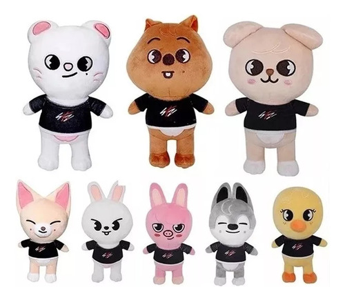 8 Muñeca De Peluche De Animales De Peluche Skzoo Stray Kids