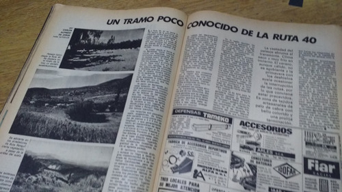 Autoclub Aca N° 75 Ruta 40 Tramo Poco Conocido Año 1974