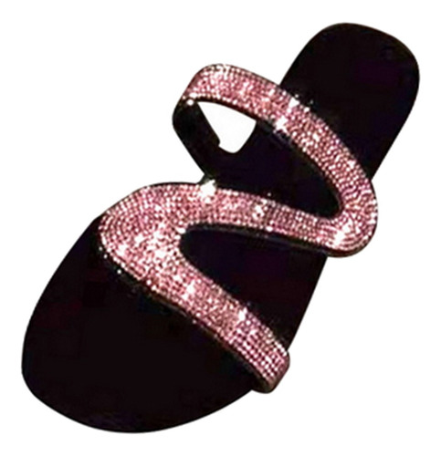Zapatillas De Mujer Sandalias Diapositivas De Punta Abierta 