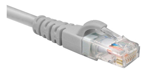Imagen 2 de 2 de Cable De Red Patch Cord Utp-5e 2 Metros Pack De 5 - St