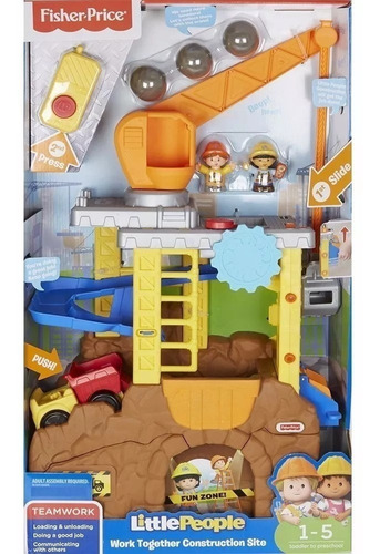 Set De Construcción Little People® Work Together Envio Gra