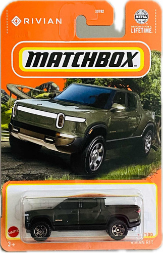 Matchbox Rivian R1t Color Verde Obscuro 17/100 | 2024